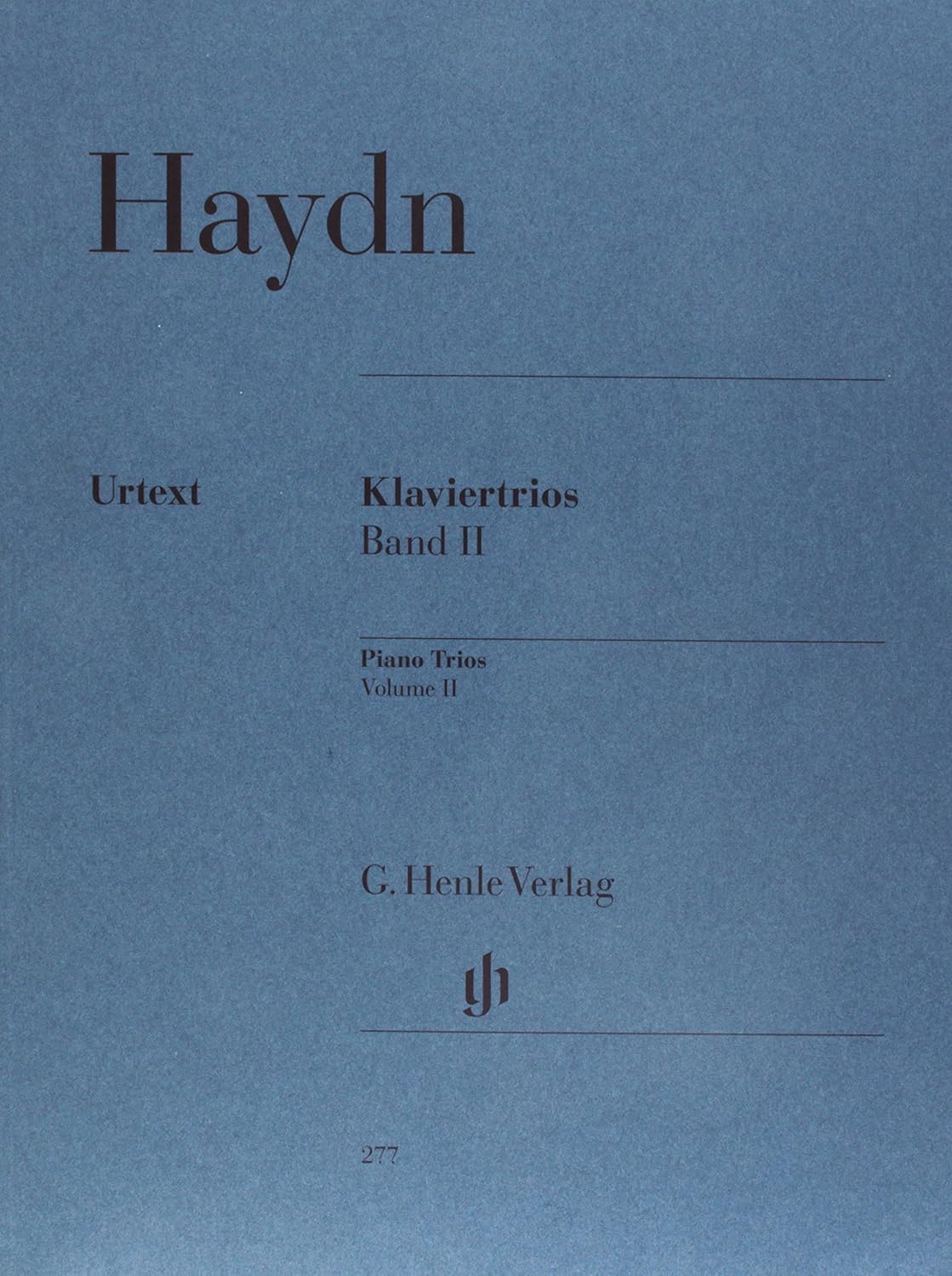 Piano Trios – Volume II. for piano, violin, and cello by Franz Joseph Haydn