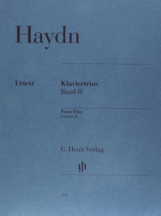 Piano Trios – Volume II. for piano, violin, and cello by Franz Joseph Haydn