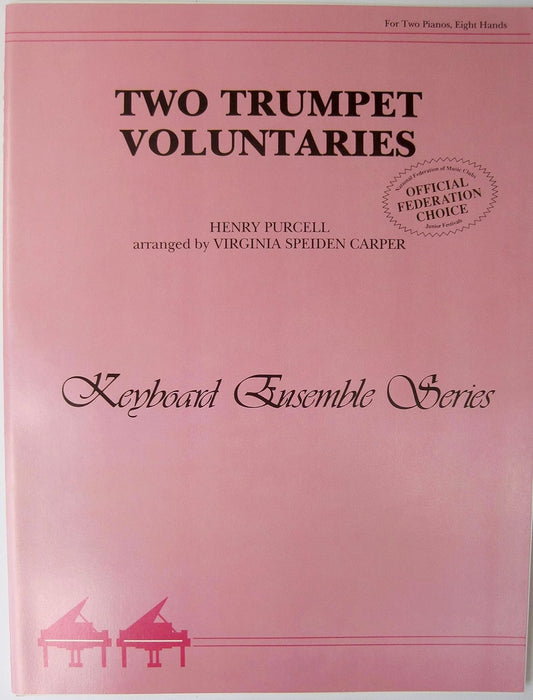 Two Trumpet Voluntaries by Henry Purcell. Small Ensemble - Sheet Music