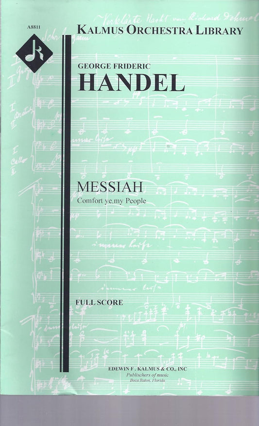 Messiah, HWV 56 [Arrangement]: Part I, Accompagnato & Air: Comfort Ye; Every Valley [Paperback] Georg Friedrich Händel