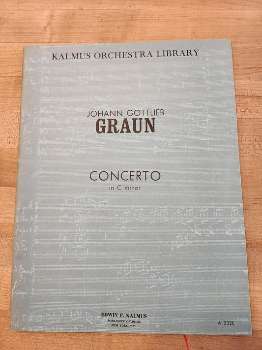 Concerto for Violin and Viola (Janetzky) [Paperback] Graun, Johann Gottlieb