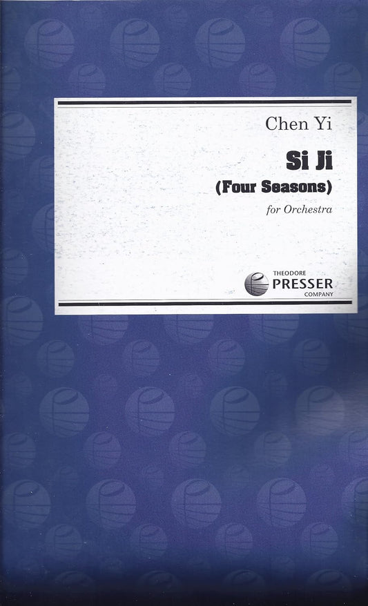 Si Ji - Large Score (Four Seasons) Standard Notation. [Spiral-bound] Chen Yi