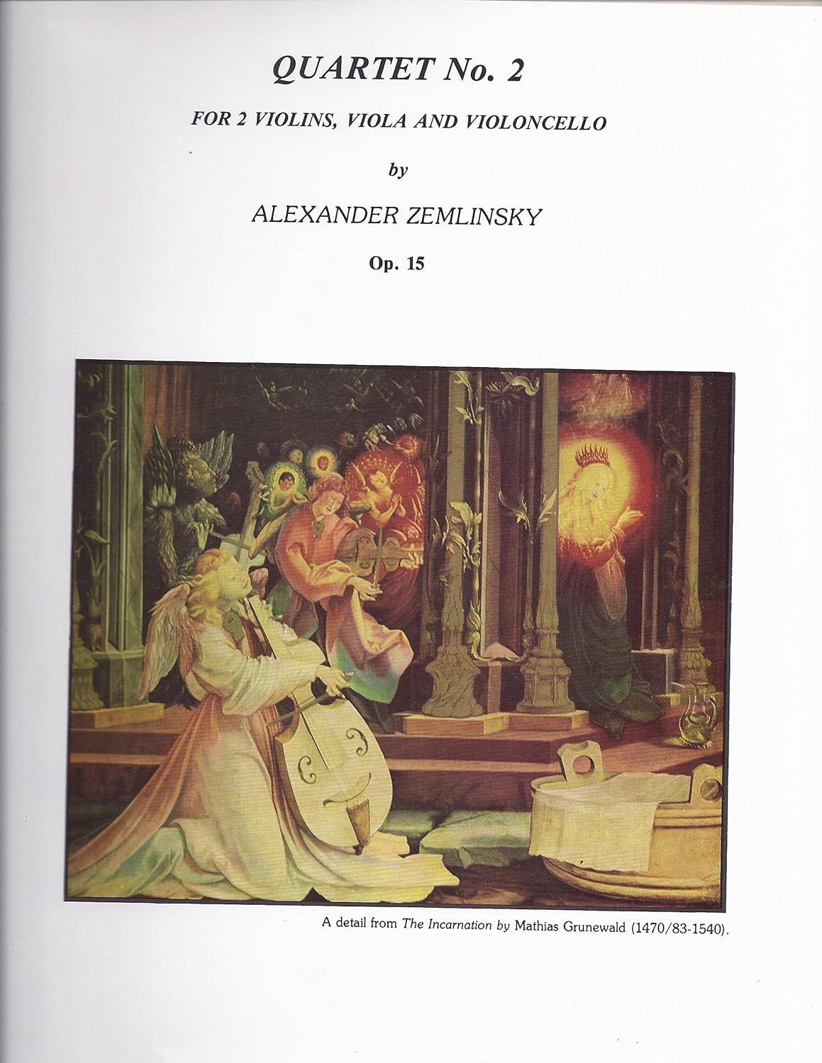 Quartet No. 2, Op. 15 Composed By Zemlinsky, Alexander. For String Quartet 2 Violins, Viola, Cello. Part(s). [Paperback] Alexander Zemlinsky