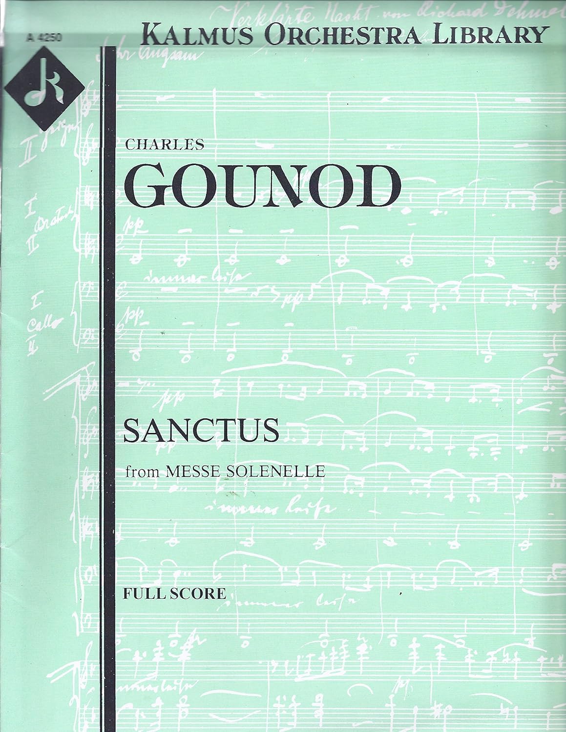 Messe Solenelle De Ste. Cecile: Sanctus St. Cecilia Mass Composed By Charles Francois Gounod. [Paperback] Charles Gounod
