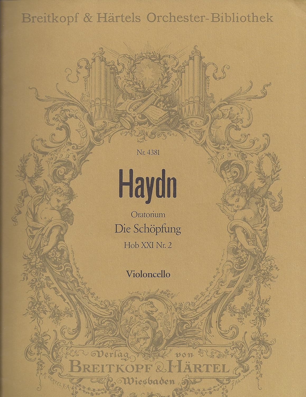 Die Schopfung Hob Xxi: 2 Composed By Franz Joseph Haydn. [Paperback] Franz Joseph Haydn