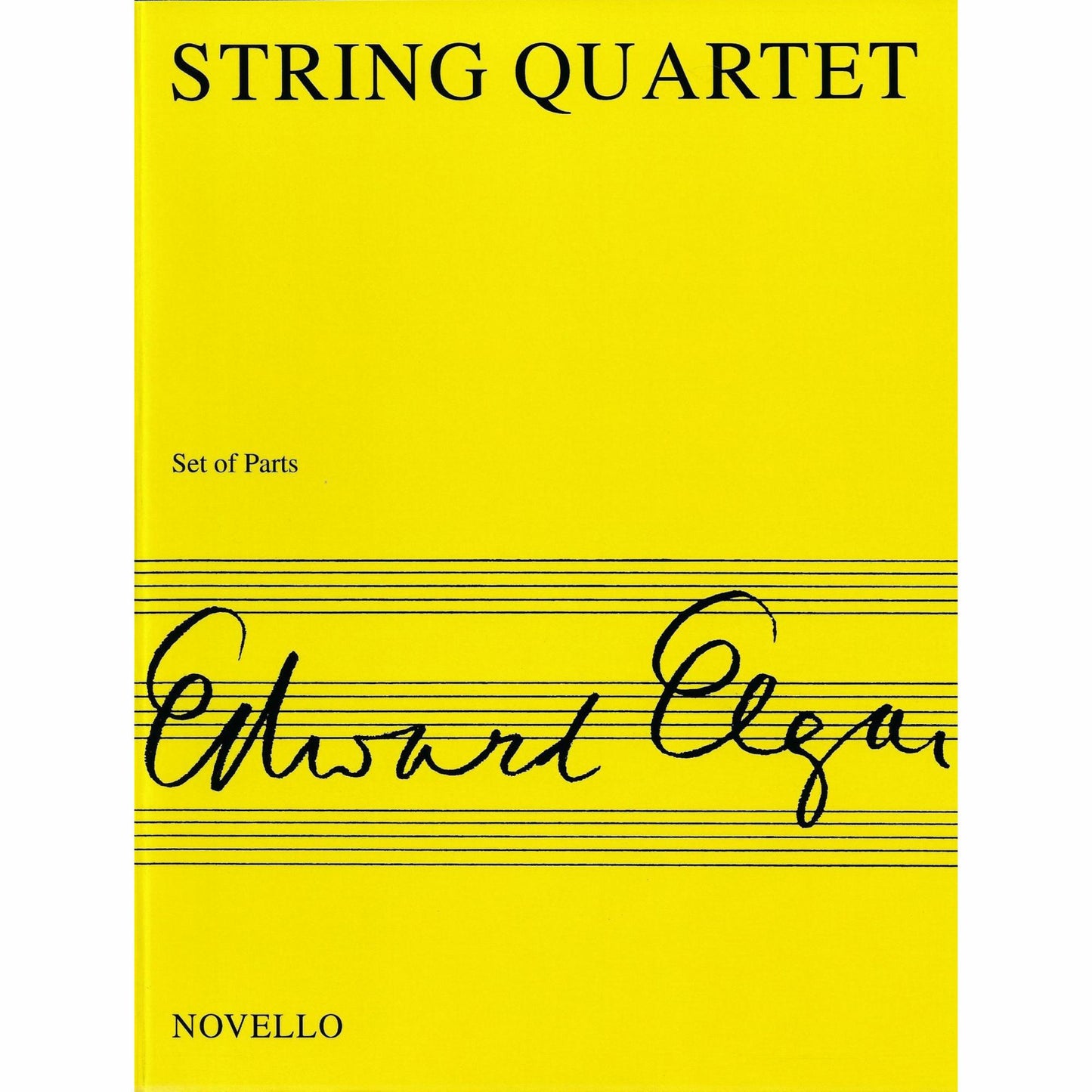Quartet, Op. 83 By Edward Elgar. For String Quartet 2 Violins, Viola, Cello. [Paperback] Edward Elgar