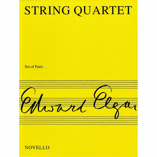 Quartet, Op. 83 By Edward Elgar. For String Quartet 2 Violins, Viola, Cello. [Paperback] Edward Elgar
