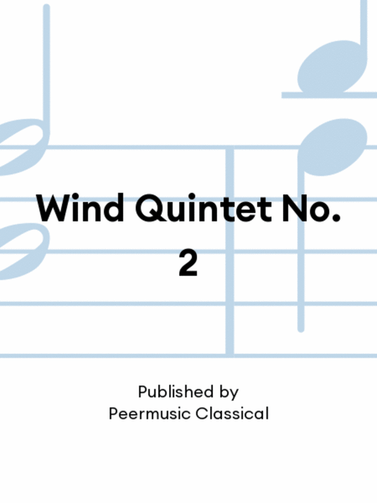 Águila: Wind Quintet No. 2 (Full Score)