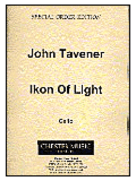 Ikon of Light by John Tavener 4-Part - Sheet Music
