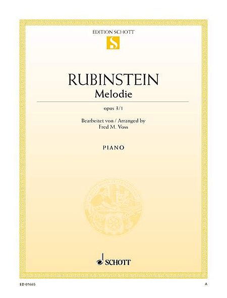 Melodie in F Major, Op. 3, No. 1 by Anton Rubinstein