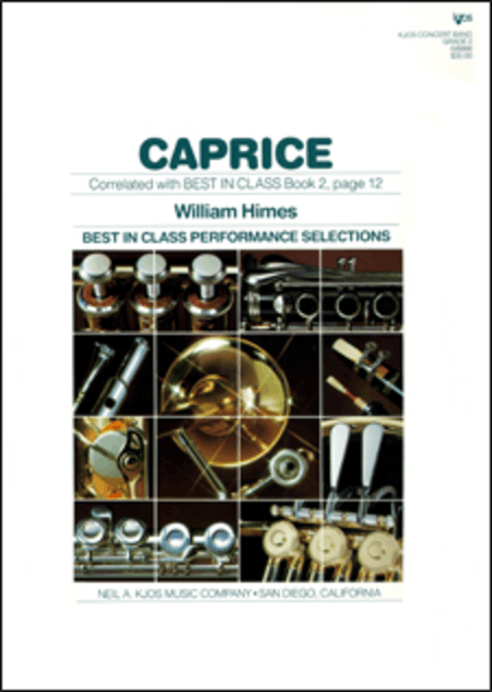 Caprice By William Himes. Band. For Concert Band. Grade 2. Score and Set of Parts. [Paperback] William Himes