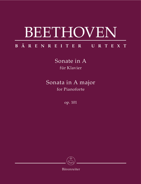 Sonata for Pianoforte A major op. 11 A Major. By Ludwig van Beethoven Piano Solo - Sheet Music