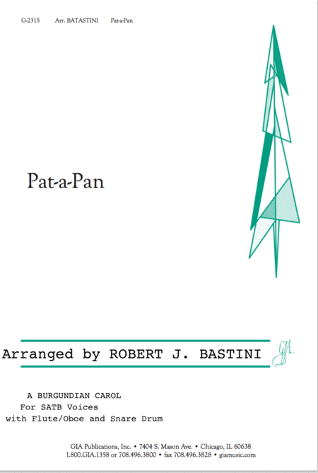 Pat-a-pan - Robert Batastini - SATB