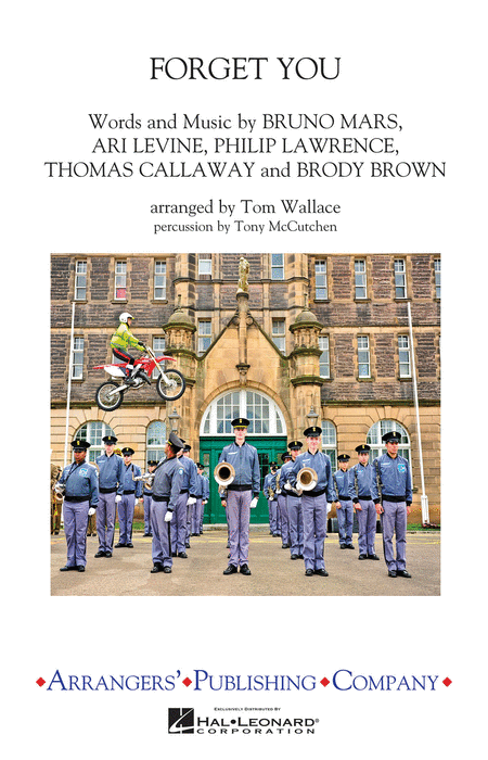 Forget You By Cee Lo Green. Arranged By Tom Wallace. Score & Parts. Arrangers' Publ Marching Band. Grade 3. [Paperback] Cee Lo Green
