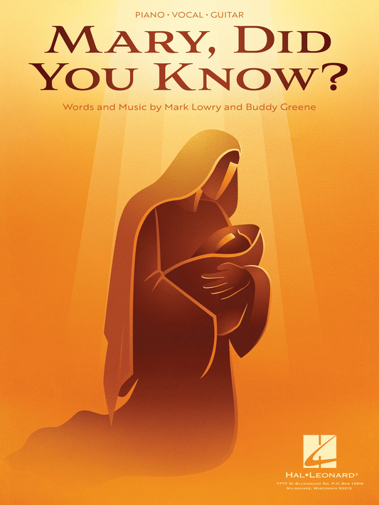 Mary, Did You Know? by Mark Lowry Piano, Vocal, Guitar - Sheet Music By Mark Lowry