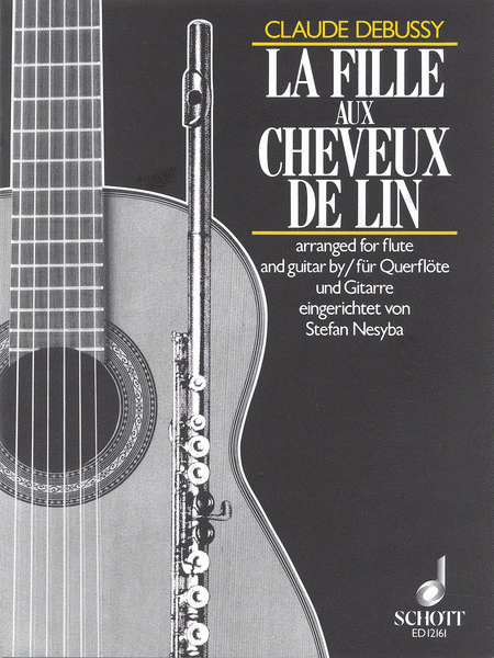 The Girl with the Flaxen Hair (La fille aux cheveux de lin) by Claude Debussy Flute - Sheet Music