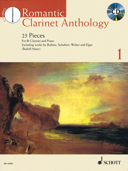 Romantic Clarinet Anthology – Volume 1 25 Pieces for Clarinet and Piano by Various Clarinet Solo - Sheet Music By Various